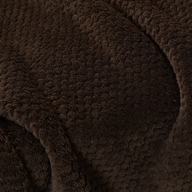 Weiches Fleece-Wurfdecke