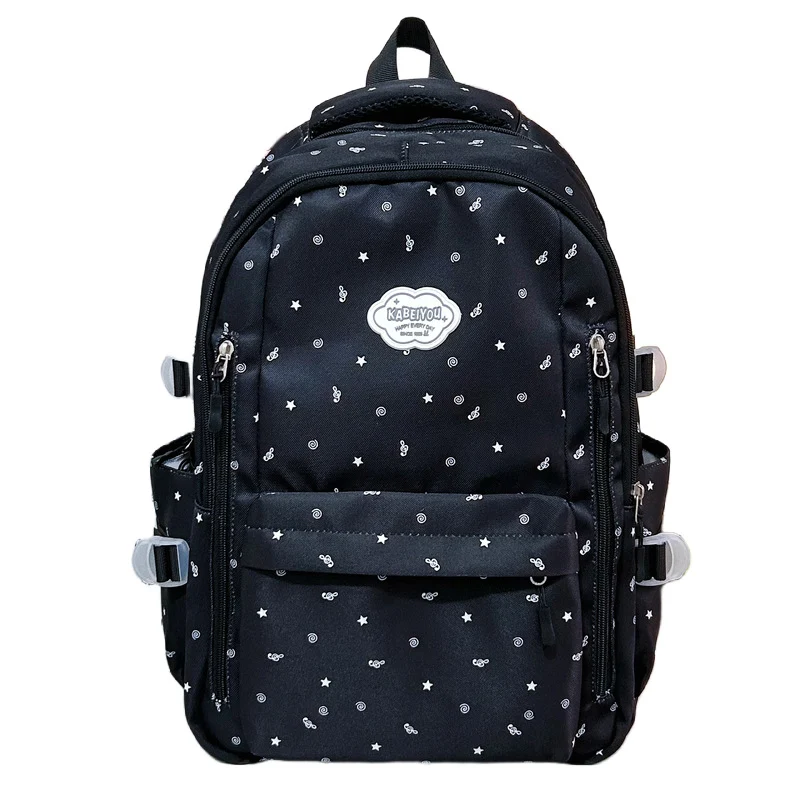 Lässiger Sternen-Print-Rucksack Karnz