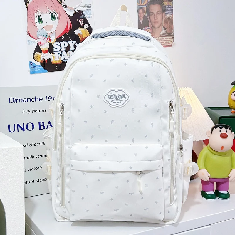 Lässiger Sternen-Print-Rucksack Karnz