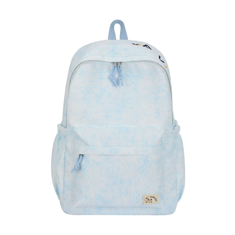 Lässiger weicher Stoff Rucksack mit süßem Charm Karnz