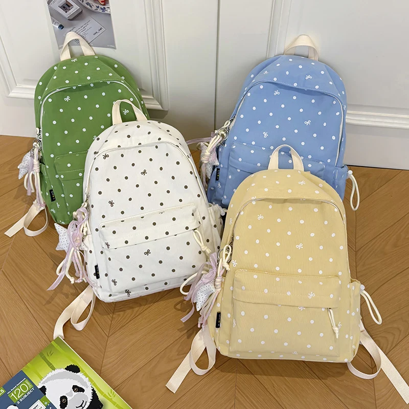 Lässiger gepunkteter Rucksack Karnz