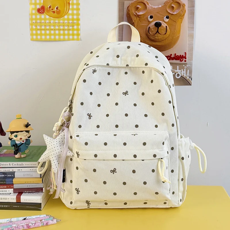 Lässiger gepunkteter Rucksack Karnz