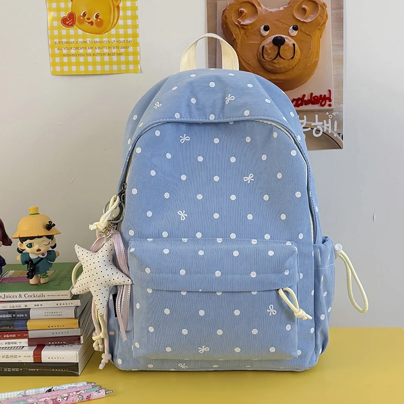 Lässiger gepunkteter Rucksack Karnz