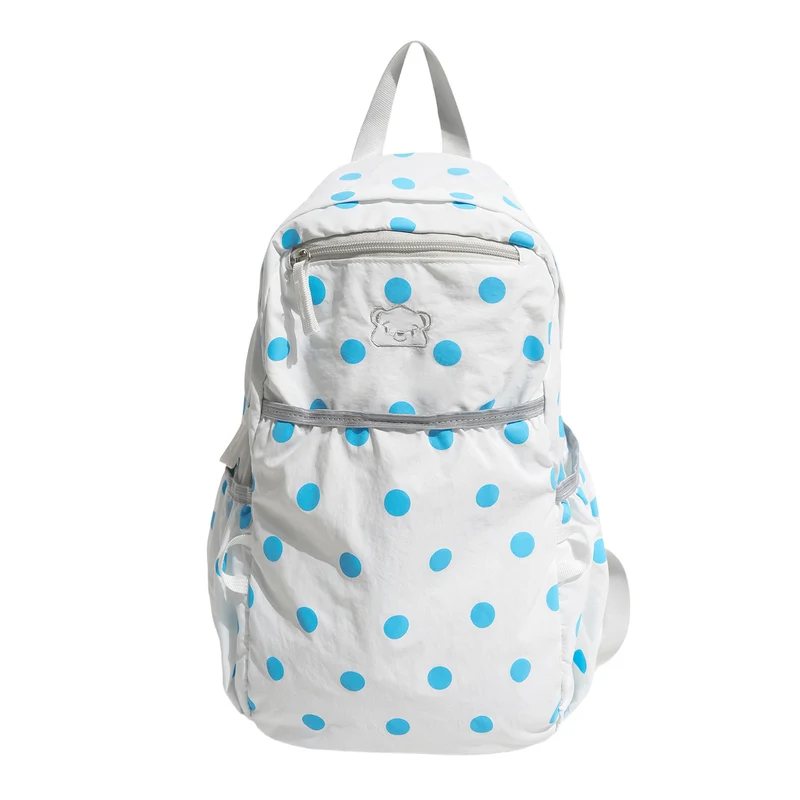 Lässiger Polka Dot Rucksack Karnz