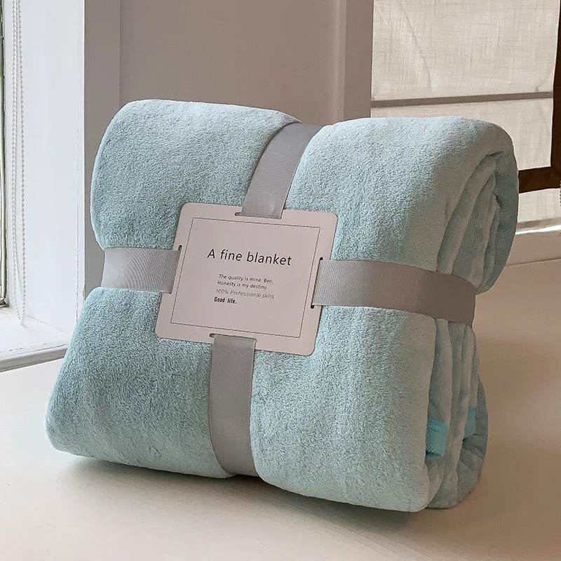 Weiche Plüsch-Fleece-Decke