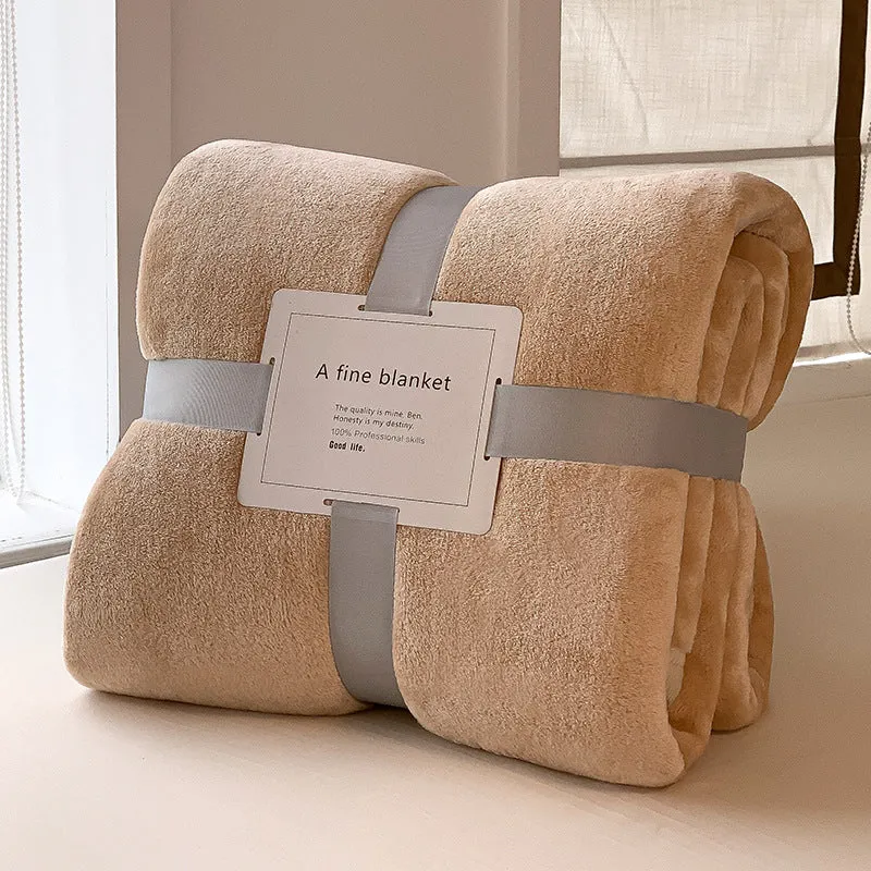 Weiche Plüsch-Fleece-Decke