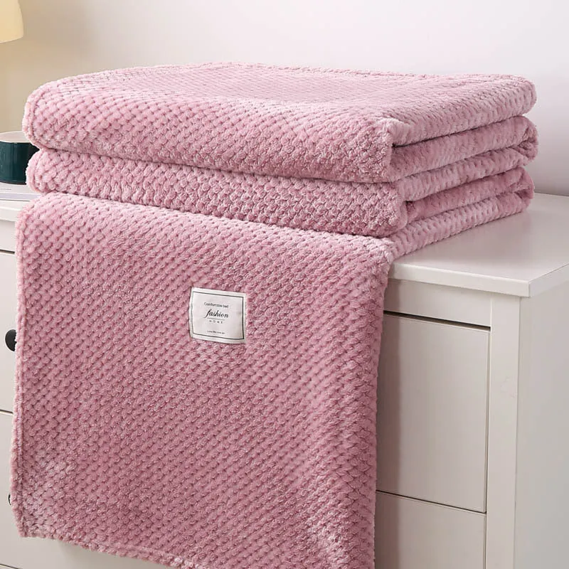 Plüsch Fleece Decke