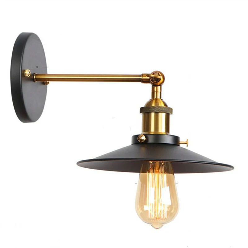 Industrielle Wandlampe