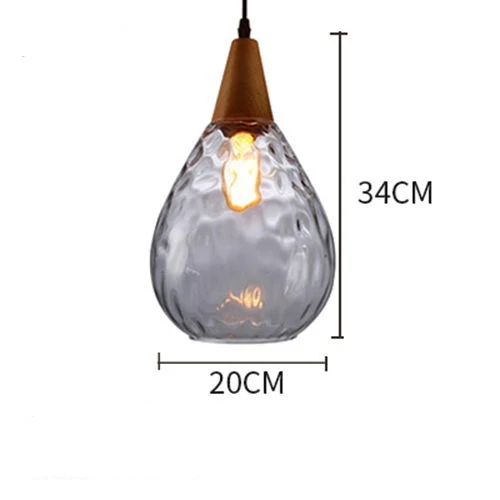 Künstlerische Tropfen Pendant Licht