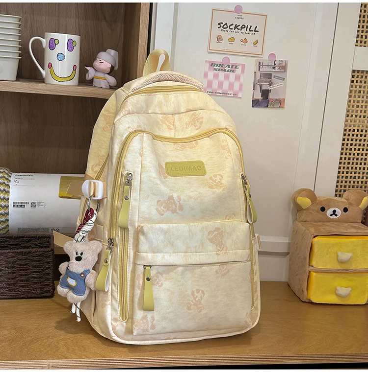 Lässiger Multi-Fach Schulrucksack Karnz
