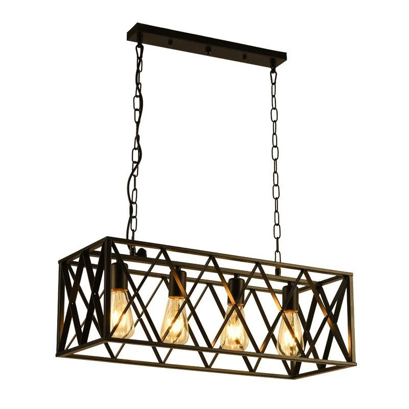 Industrielle geometrische Pendelleuchte