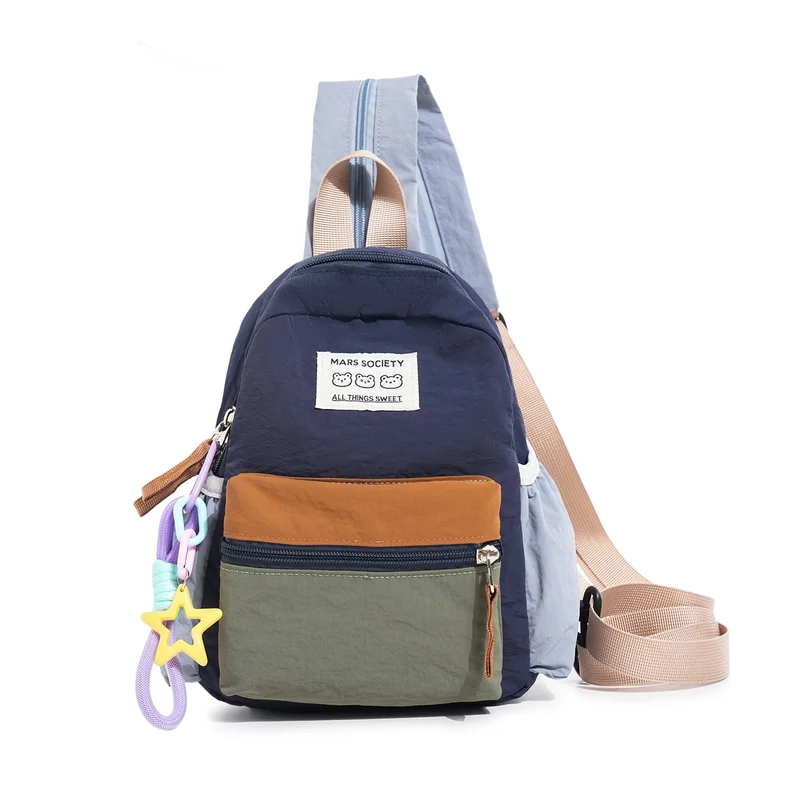 Farbblock Casual Rucksack Karnz