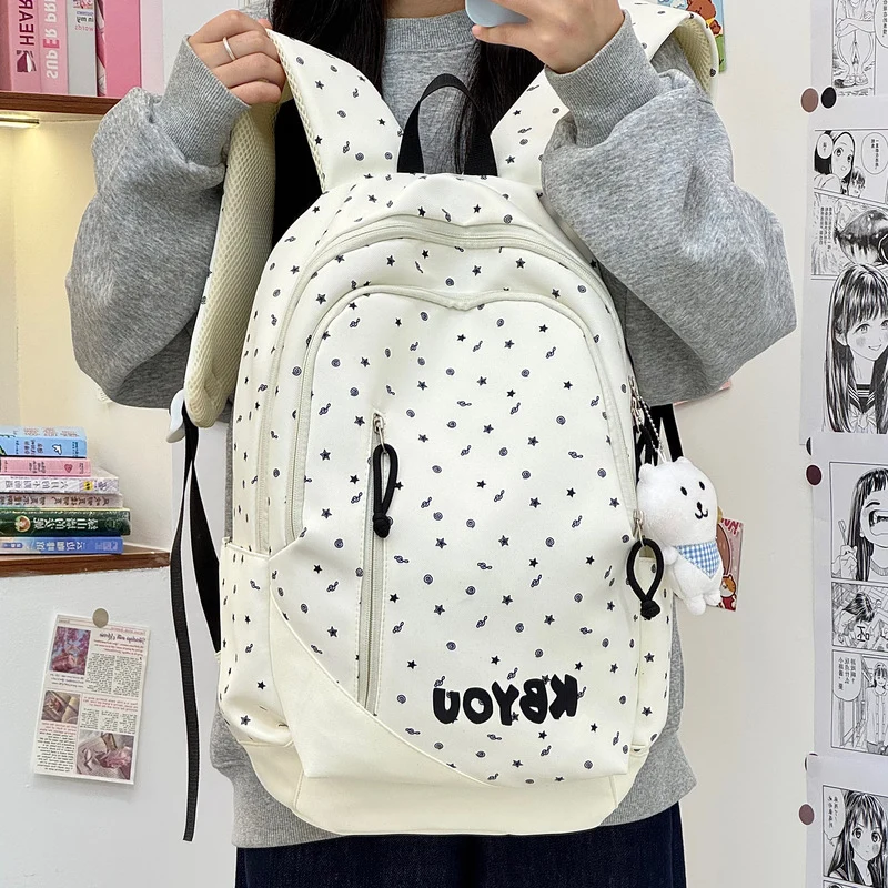 Lässiger leichter Mehrfach-Taschen-Rucksack Karnz