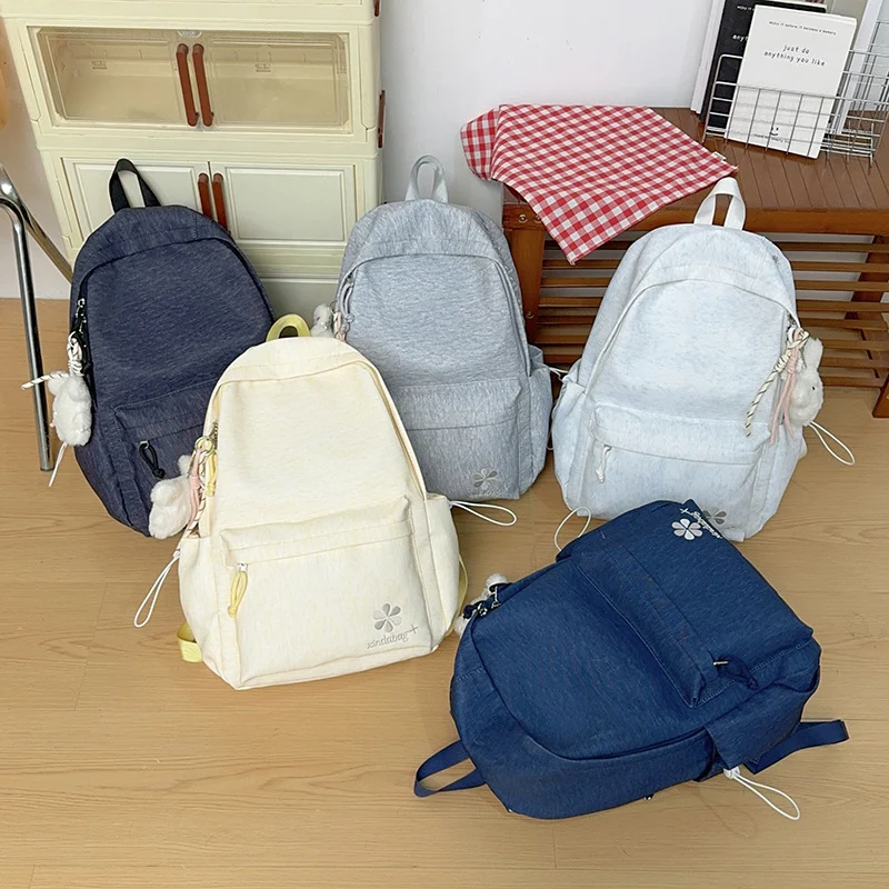 Lässiger leichter Baumwoll-Rucksack Karnz