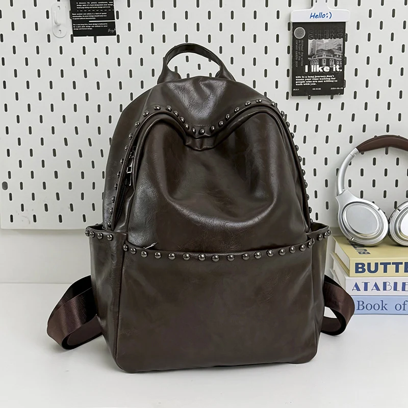 Legere Leder-Rucksack Karnz