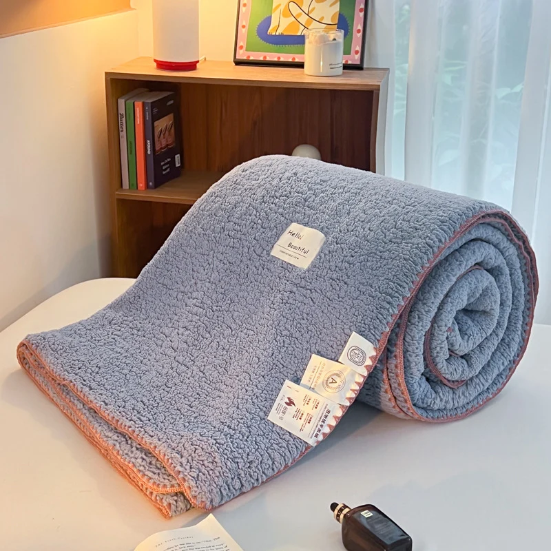 Gemütliche Plüschdecke