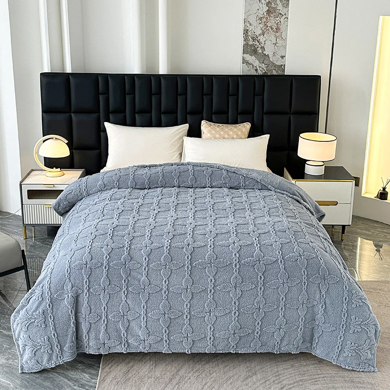 Gemütliche Plüschdecke