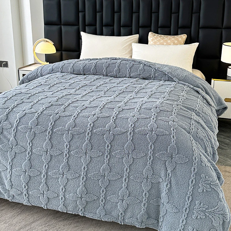 Gemütliche Plüschdecke