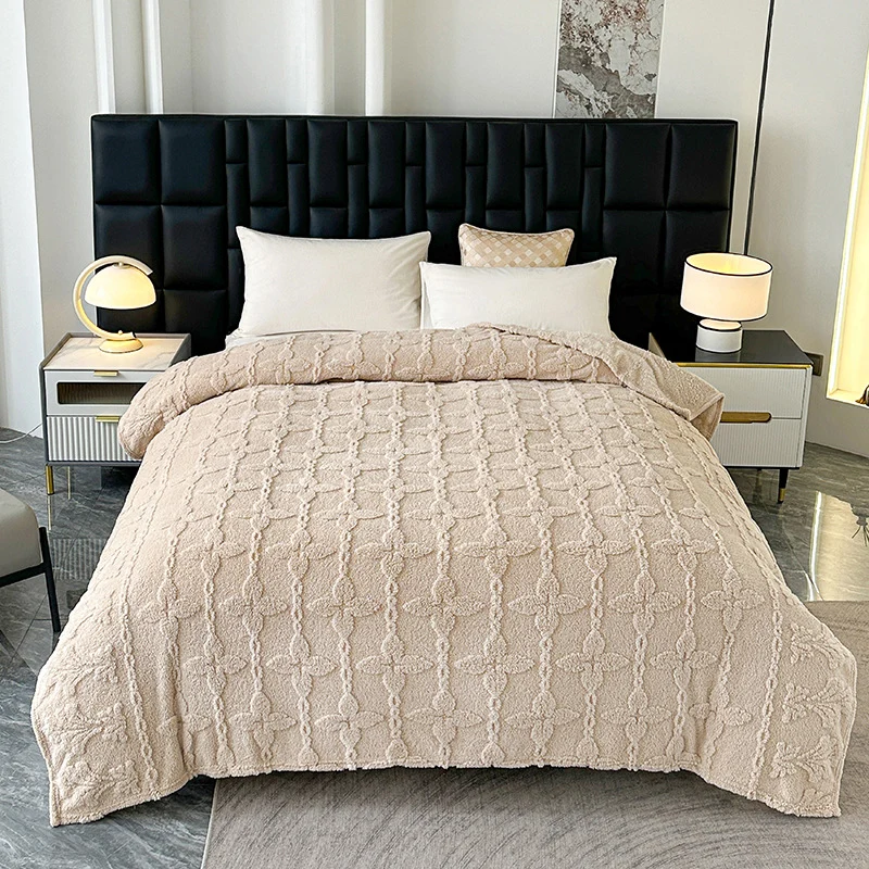 Gemütliche Plüschdecke