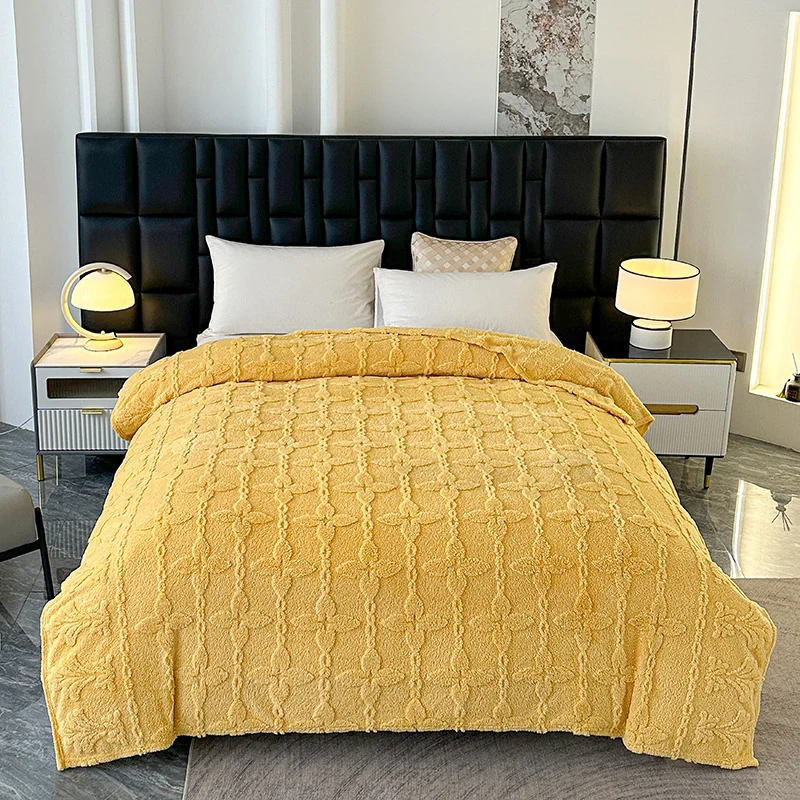 Gemütliche Plüschdecke