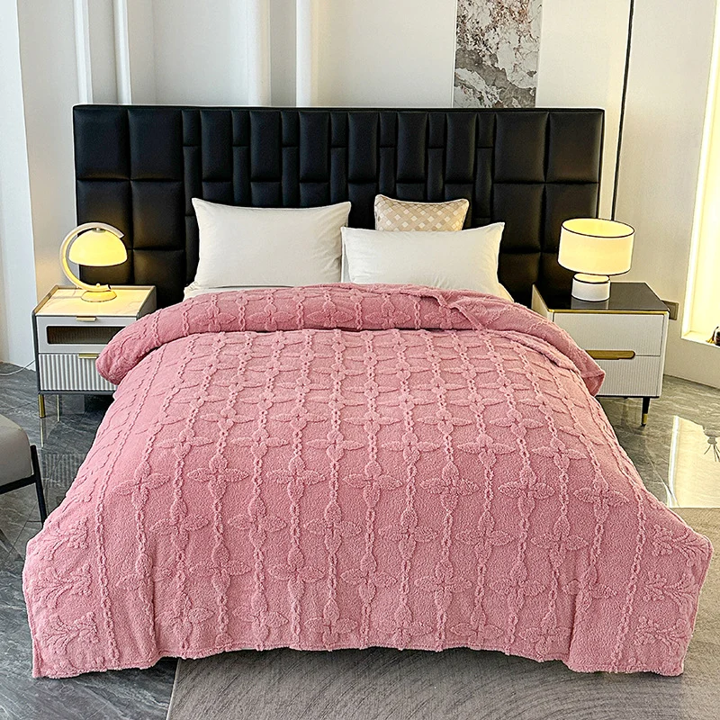 Gemütliche Plüschdecke