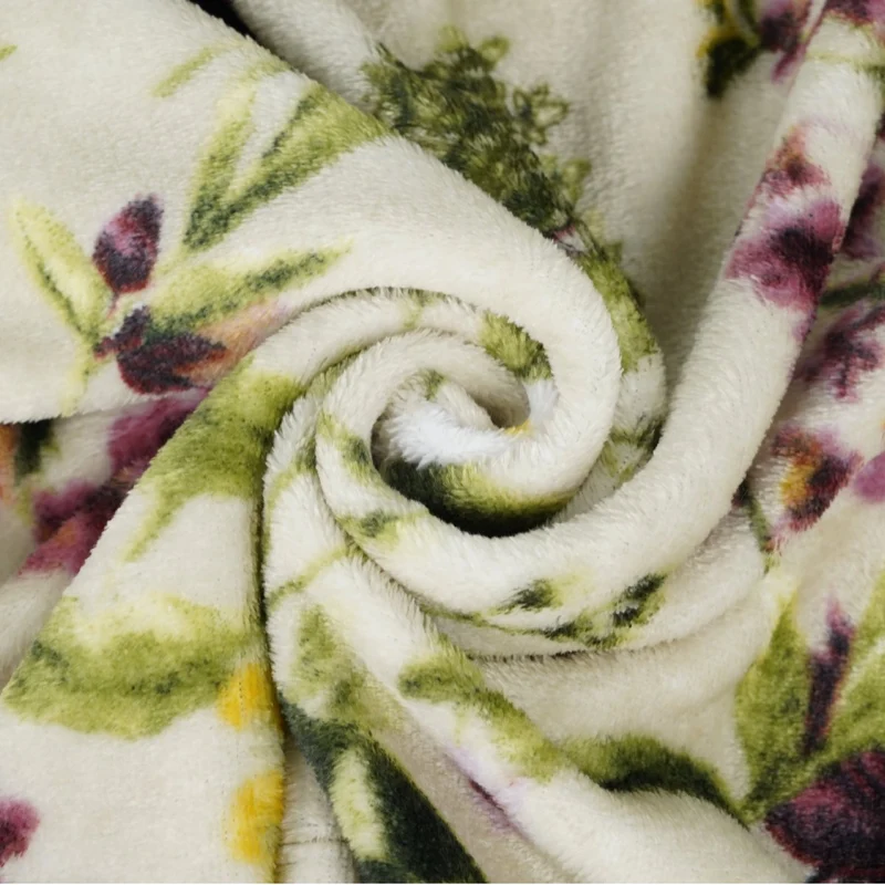 Blumenmuster Gemütliche Wurfdecke