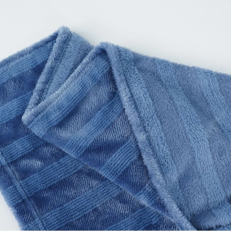 Fleece-Plüsch-Wurfdecke