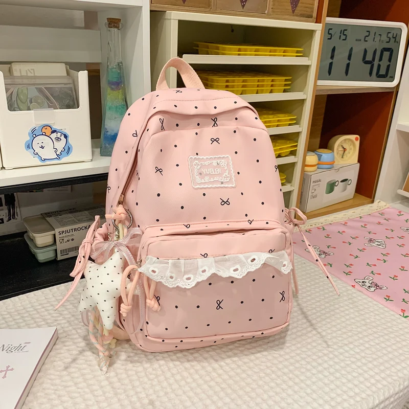 Adorable Polka Dot Rucksack Karnz