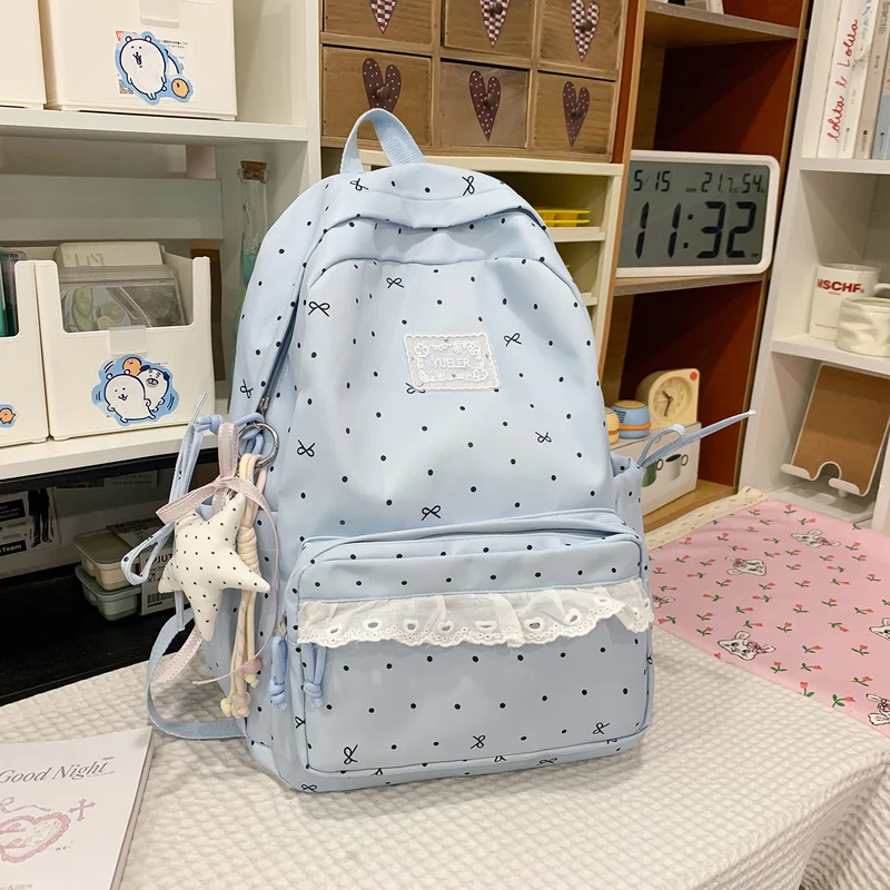 Adorable Polka Dot Rucksack Karnz