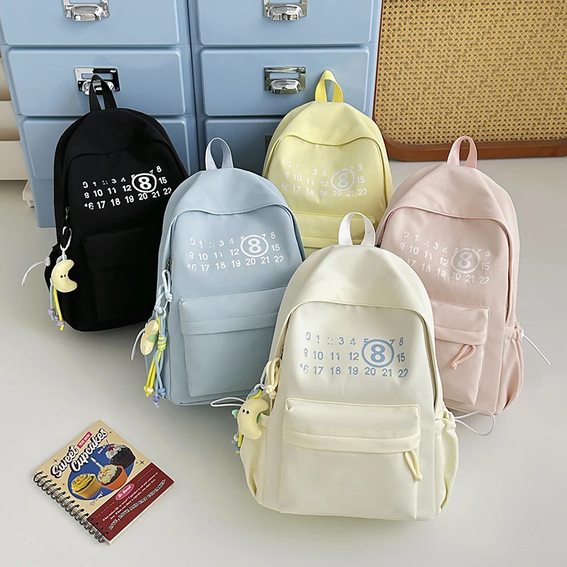 Lässiger Grafikdruck Rucksack Karnz