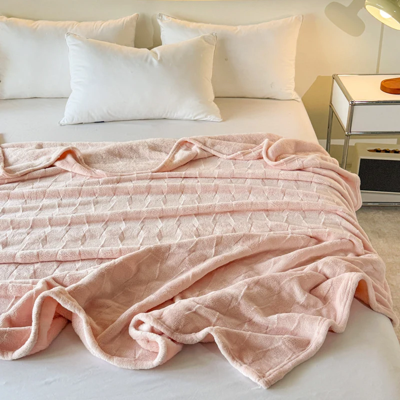 Plüsch Fleece Wurfdecke