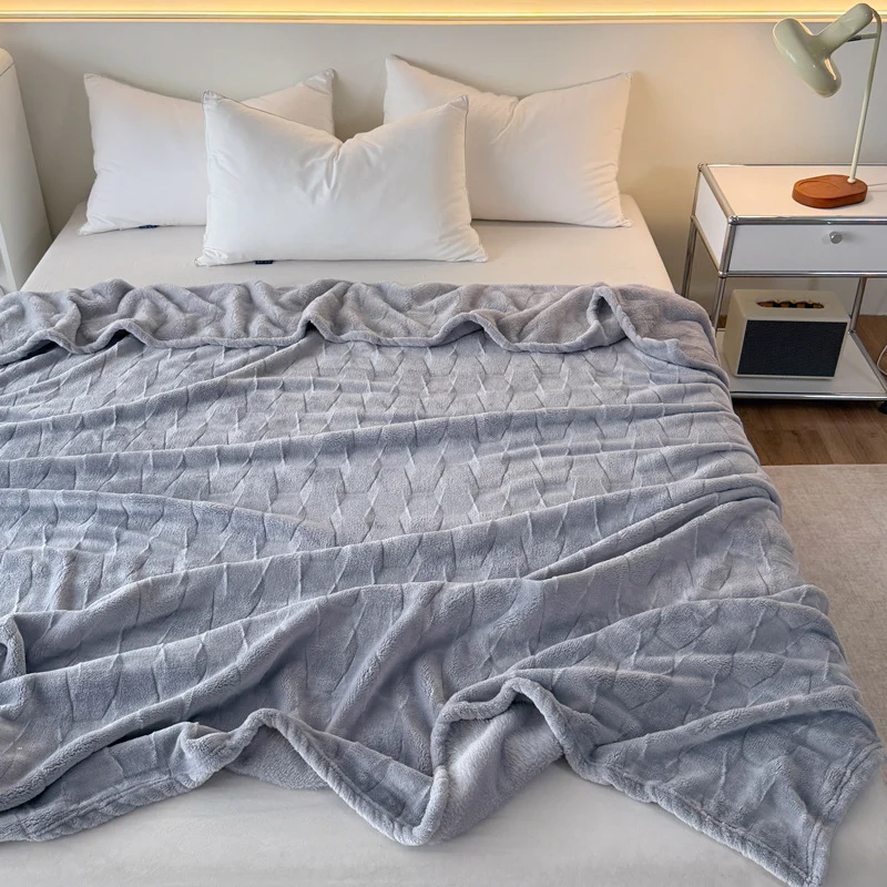 Plüsch Fleece Wurfdecke