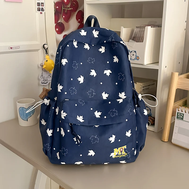 Verspielter Blumenmuster-Rucksack Karnz