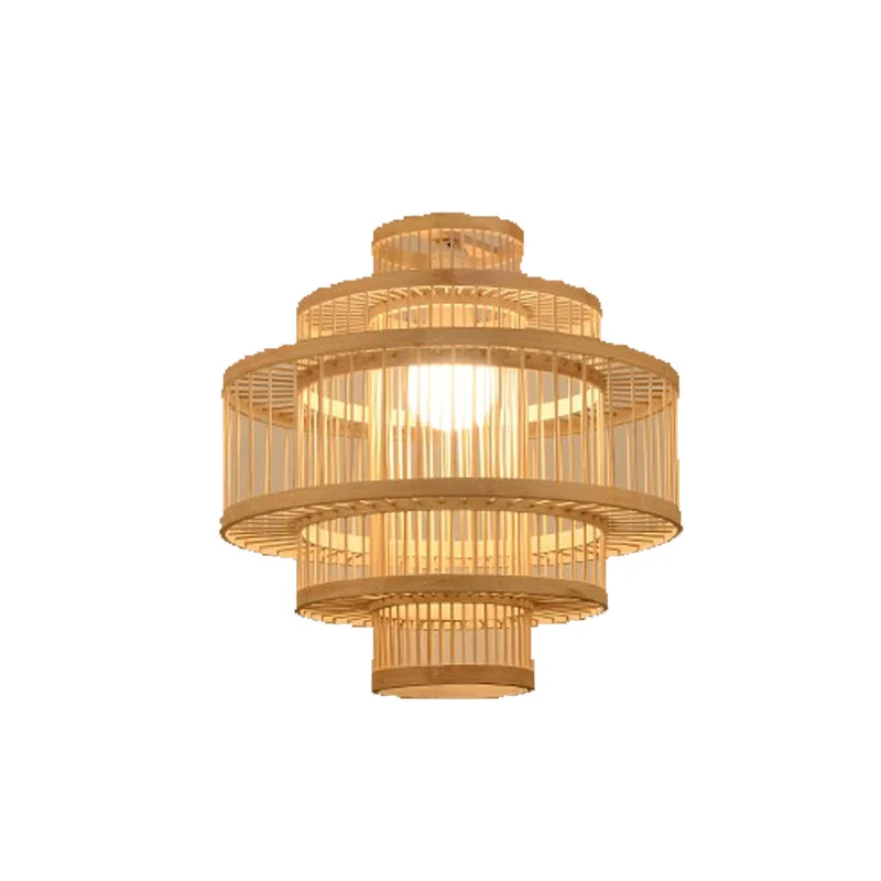 Artisan Bambus Kronleuchter