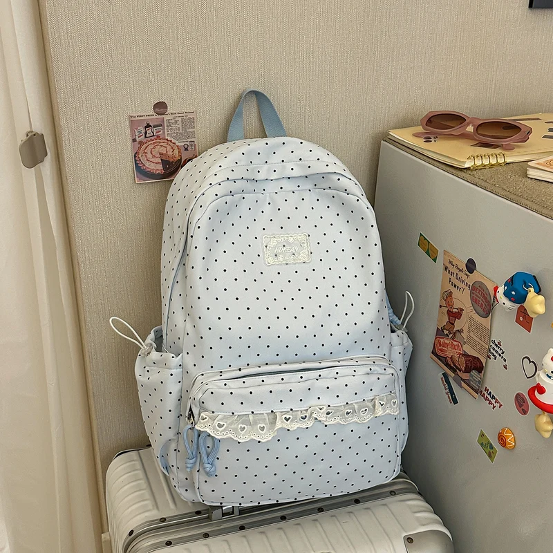 Charmanter gepunkteter Rucksack Karnz