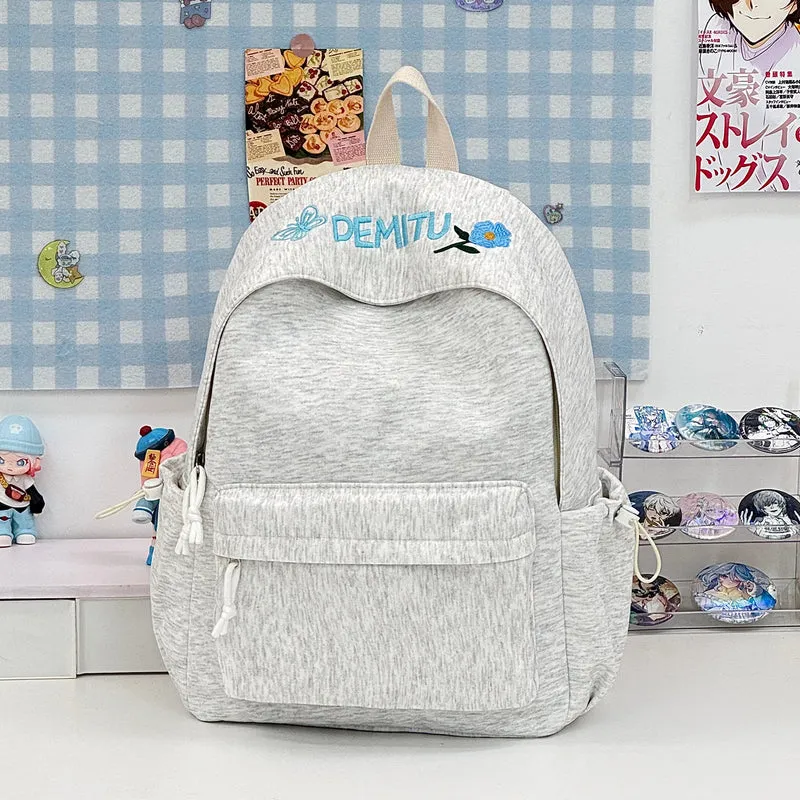 Lässiger bestickter Rucksack Karnz