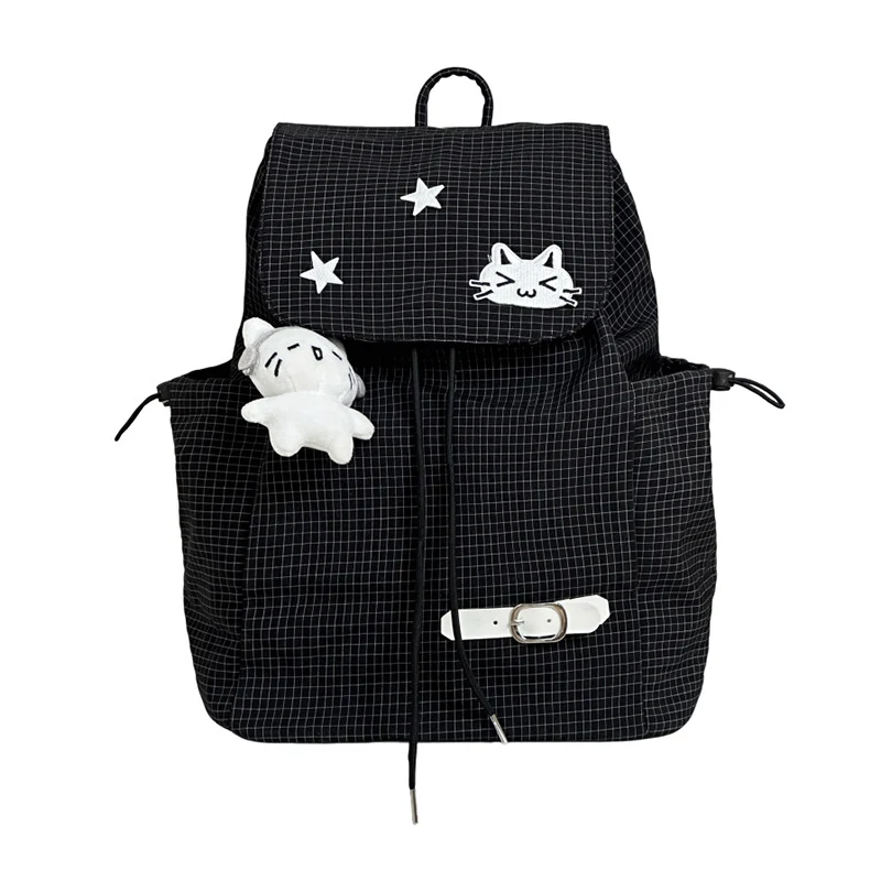 Lässiger Kordelzug-Rucksack Karnz