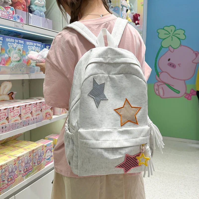 Lässiger Kordelzug-Rucksack Karnz 1791205714