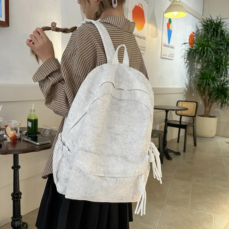 Lässiger Kordelzug-Rucksack Karnz 1791205714