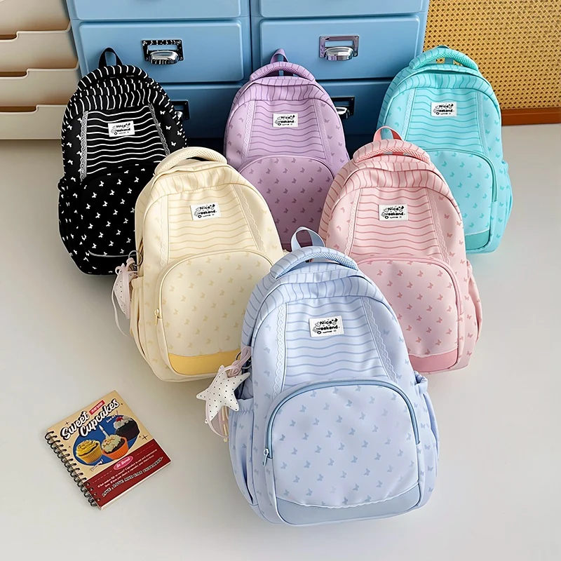 Verspielt Schmetterling-Themen Schulrucksack Karnz