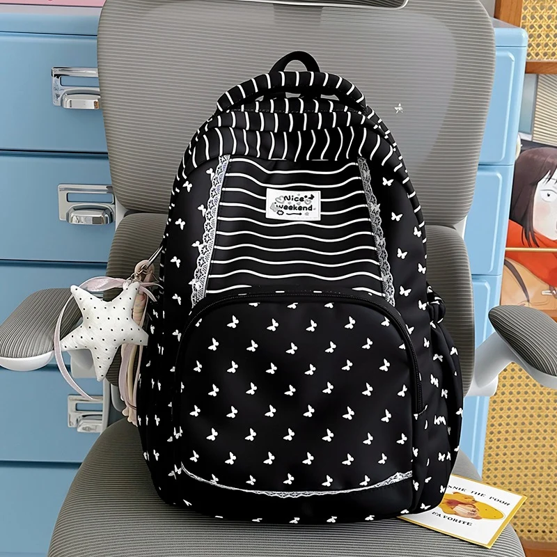 Verspielt Schmetterling-Themen Schulrucksack Karnz