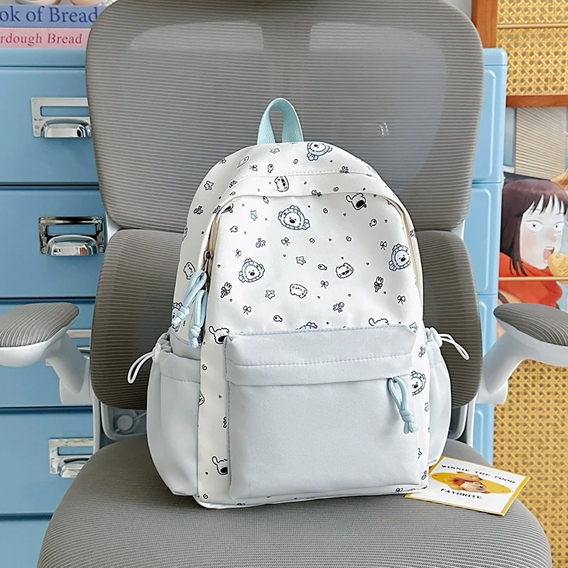 Verspielter Bunny Ohren Bedruckter Rucksack Karnz
