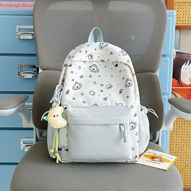Verspielter Bunny Ohren Bedruckter Rucksack Karnz