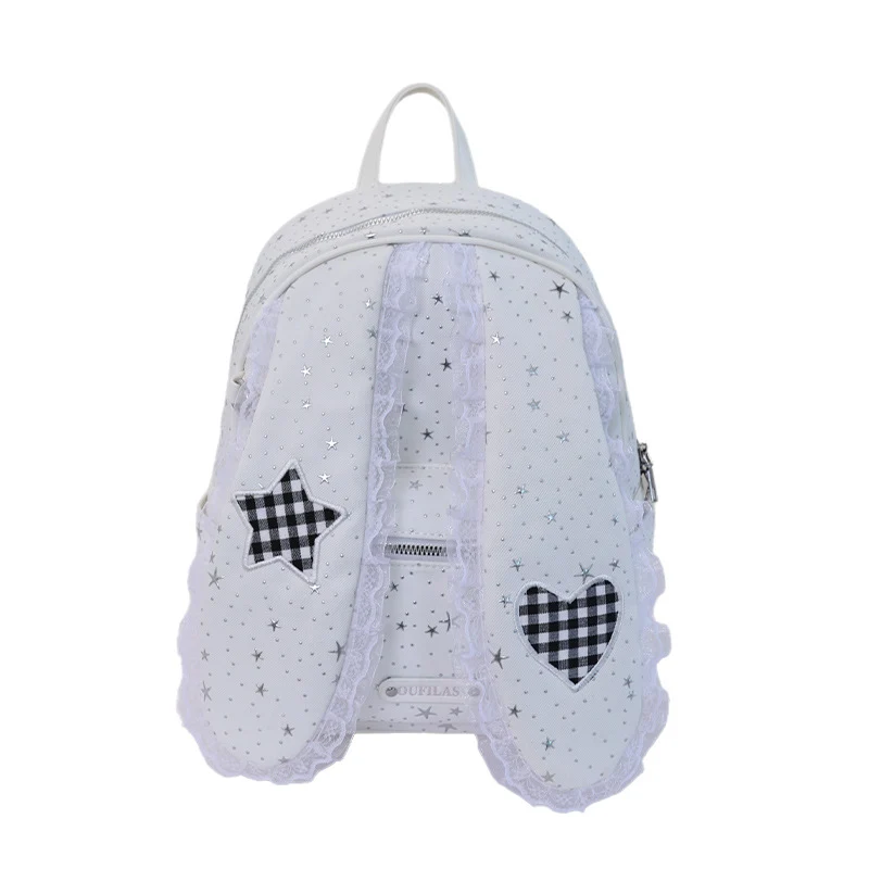 Verspielt Rucksack mit Hasenohren-Thema Karnz