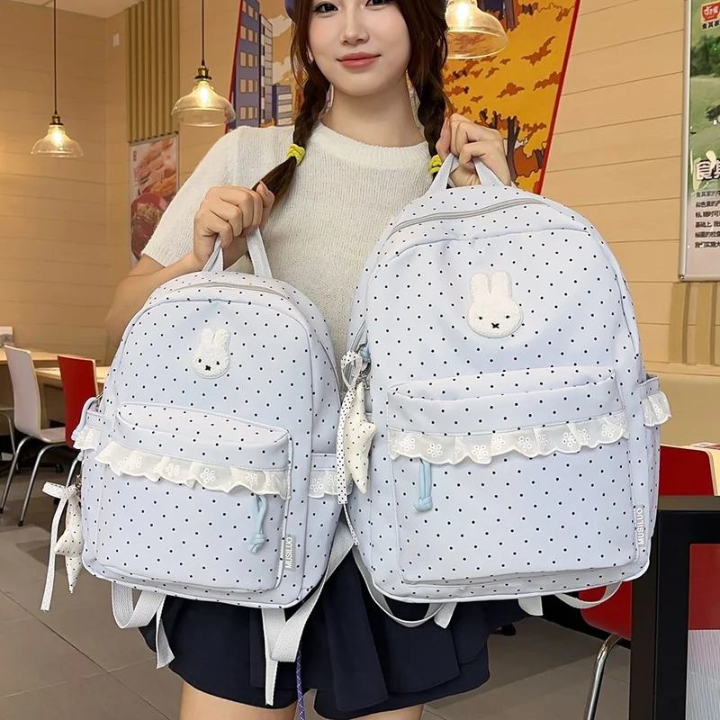 Verspielt Bunny-Ohren Bedruckter Rucksack Karnz