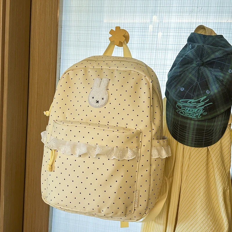 Verspielt Bunny-Ohren Bedruckter Rucksack Karnz