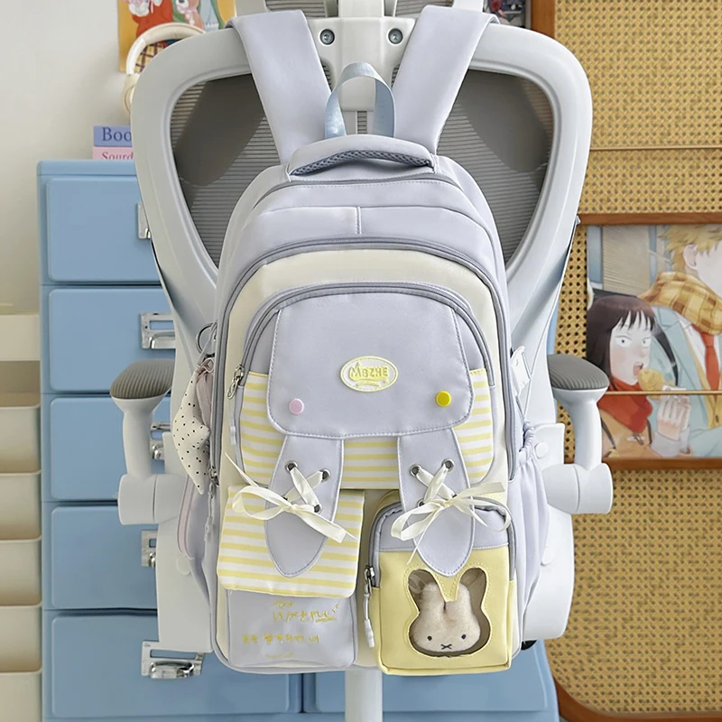 Verspielter Rucksack mit Bunny-Ohren-Print Karnz