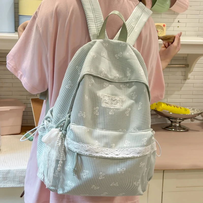 Süßer floralverzierte Rucksack Karnz