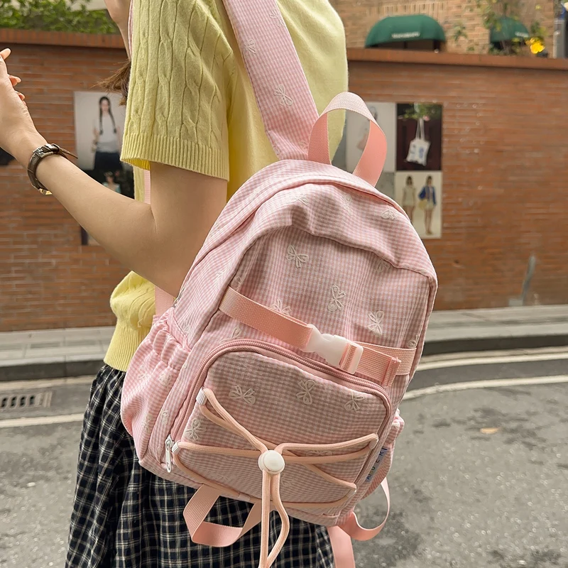 Charmante mit Schleife verzierte lässige Rucksack Karnz