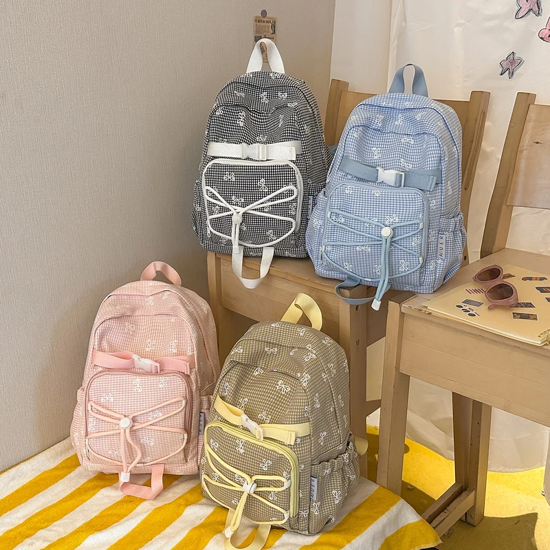 Charmante mit Schleife verzierte lässige Rucksack Karnz